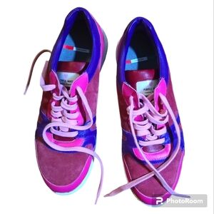 Purple Hart, Made in Italy, pink and purple tennis shoes